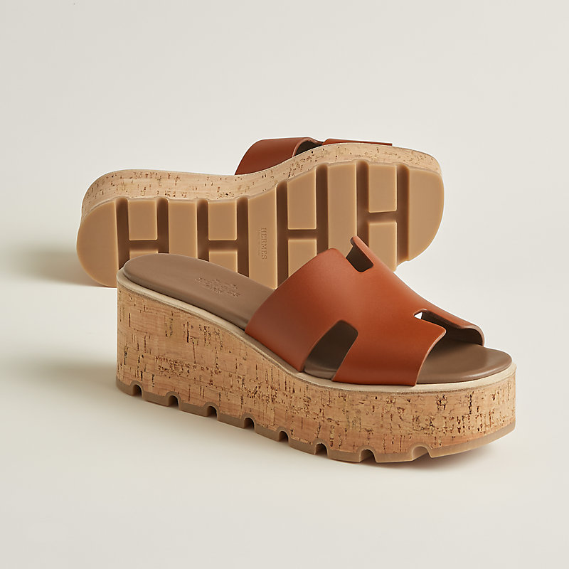 Hermes hot sale platform sandals